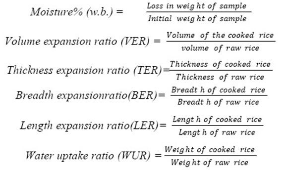 rice to formula ratio