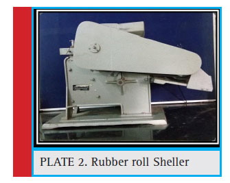 Plate 2: Rubber roll Sheller